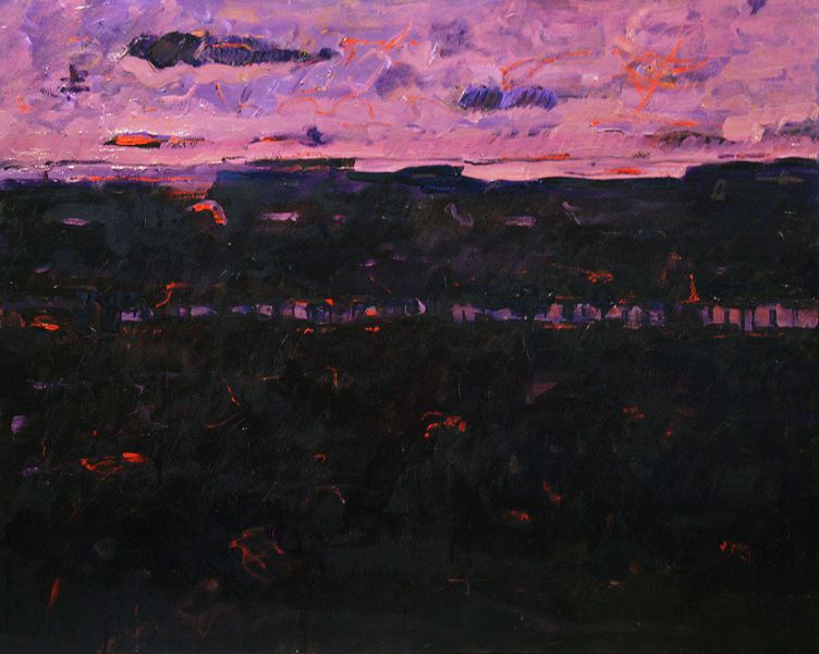 02---Tramonto---1988---olio-su-tela---cm-95x115