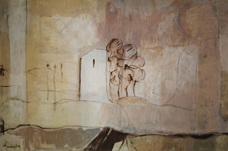 Paesaggio---2018---tecnica-mista-su-tela---cm-100x150