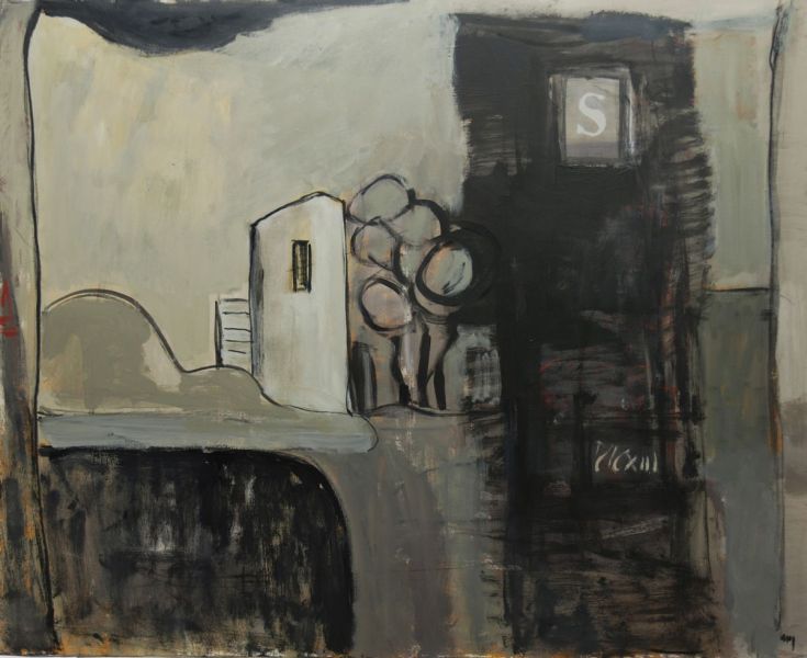 Metamorfosi-di-un-paesaggio---2019---tecnica-mista-su-tela---cm-65x80